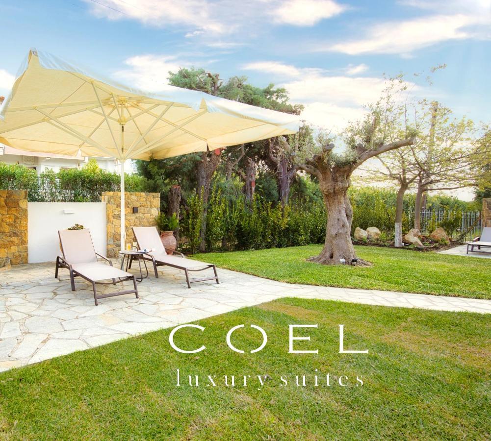 Coel Luxury Suites By Rentalspro Services - Potidea Halkidiki Nea Poteidaia Ngoại thất bức ảnh